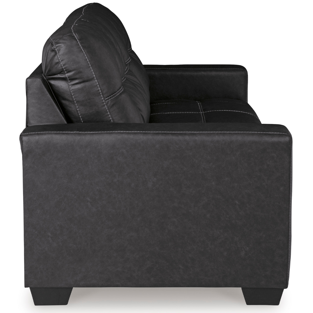 Barlin Mills Loveseat - Black