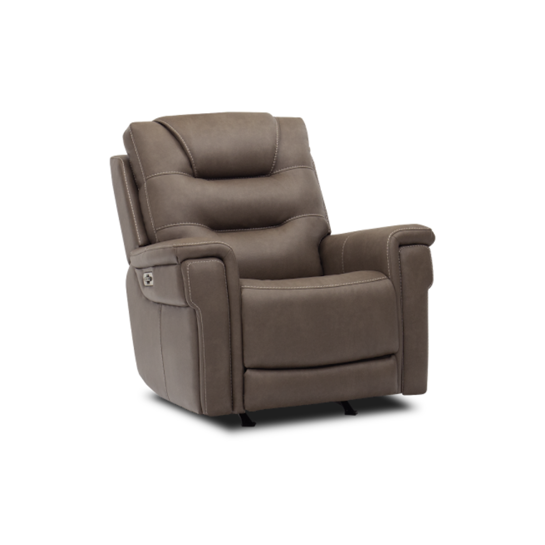 Ranger Recliner - Triple Power w/ Heat & Massage - Cappucino Fabric