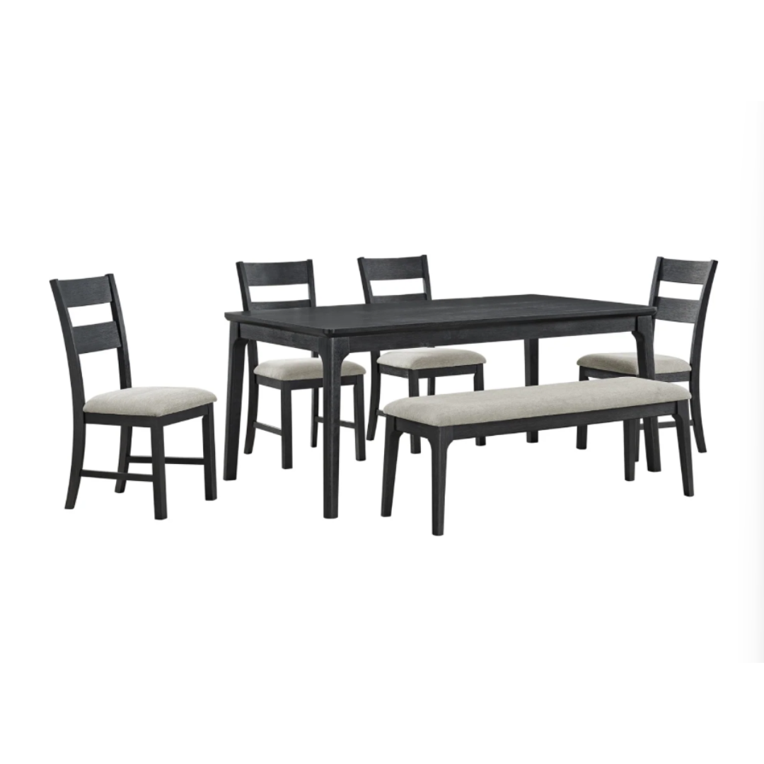 Garcia 6 - Piece Dining Set - Black