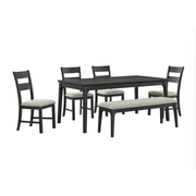 Garcia 6 - Piece Dining Set - Black