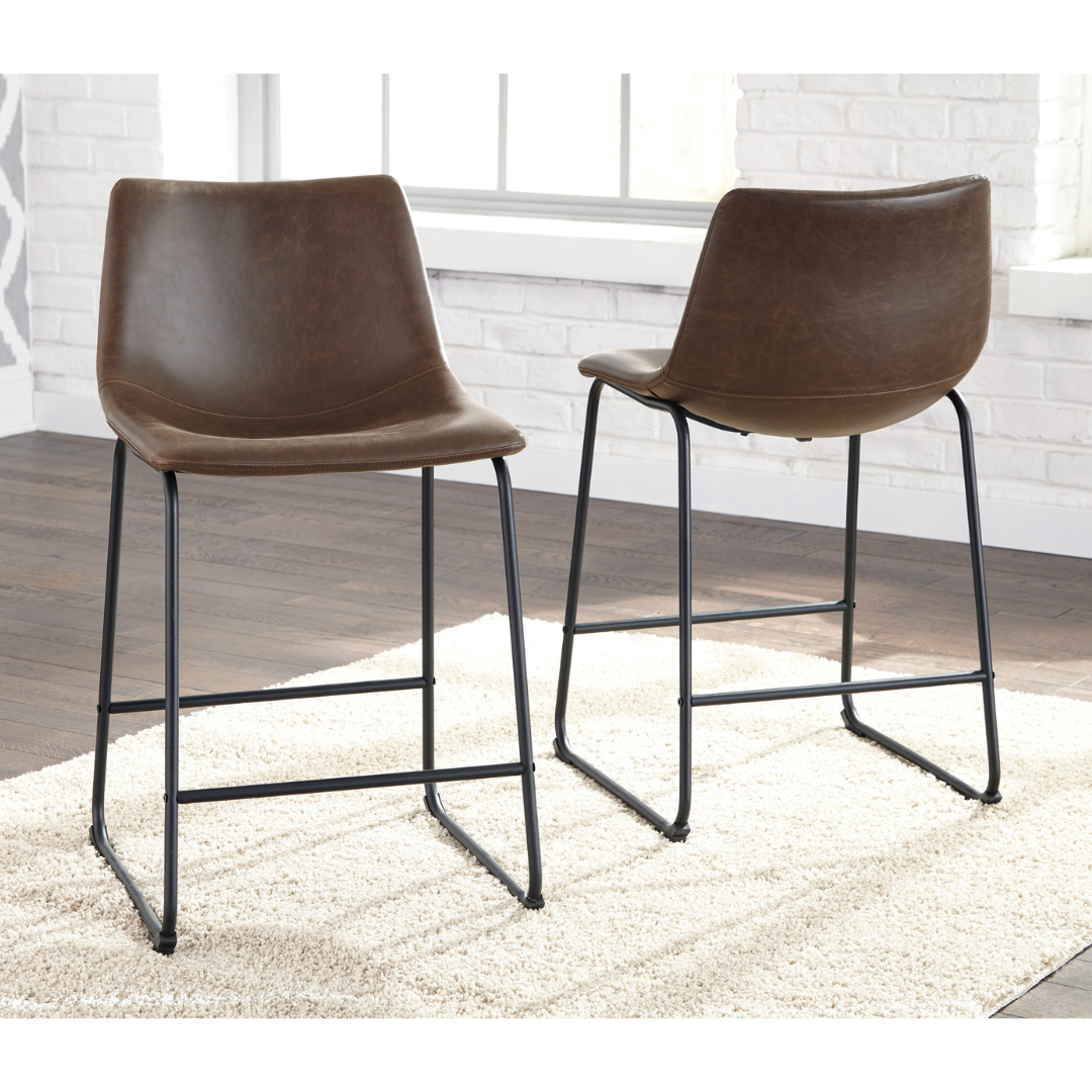 Centiar Counter Height Stool - Brown