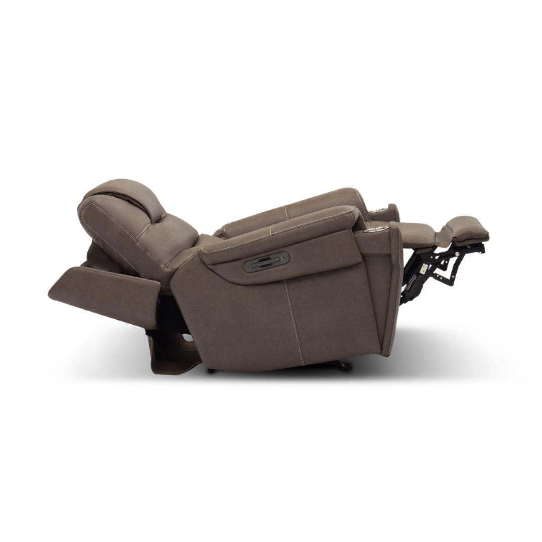 Ranger Recliner - Triple Power w/ Heat & Massage - Cappucino Fabric