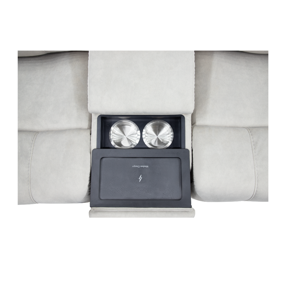 Grandview 6 Piece Sectional - Triple Power - Dove