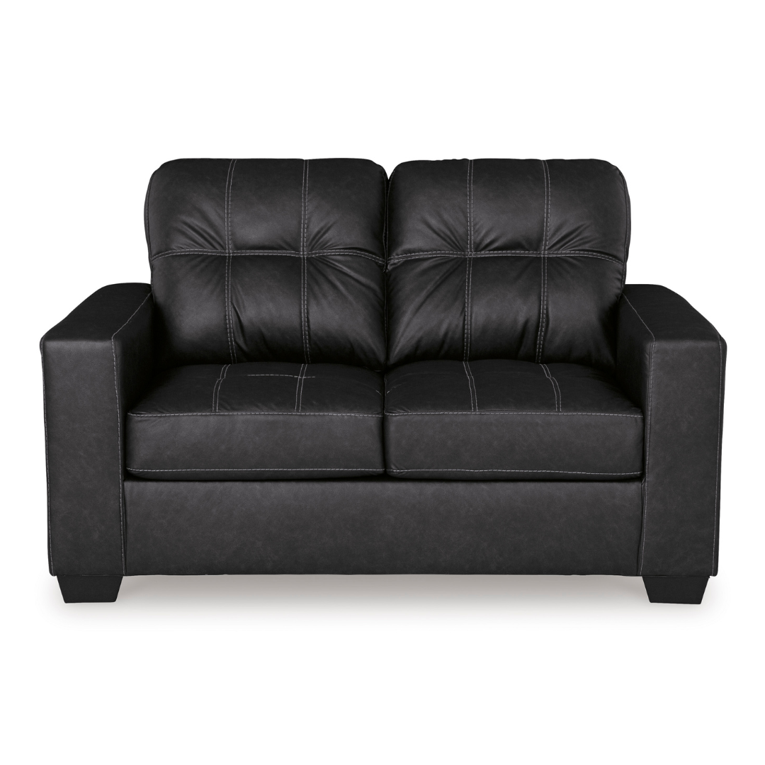 Barlin Mills Loveseat - Black