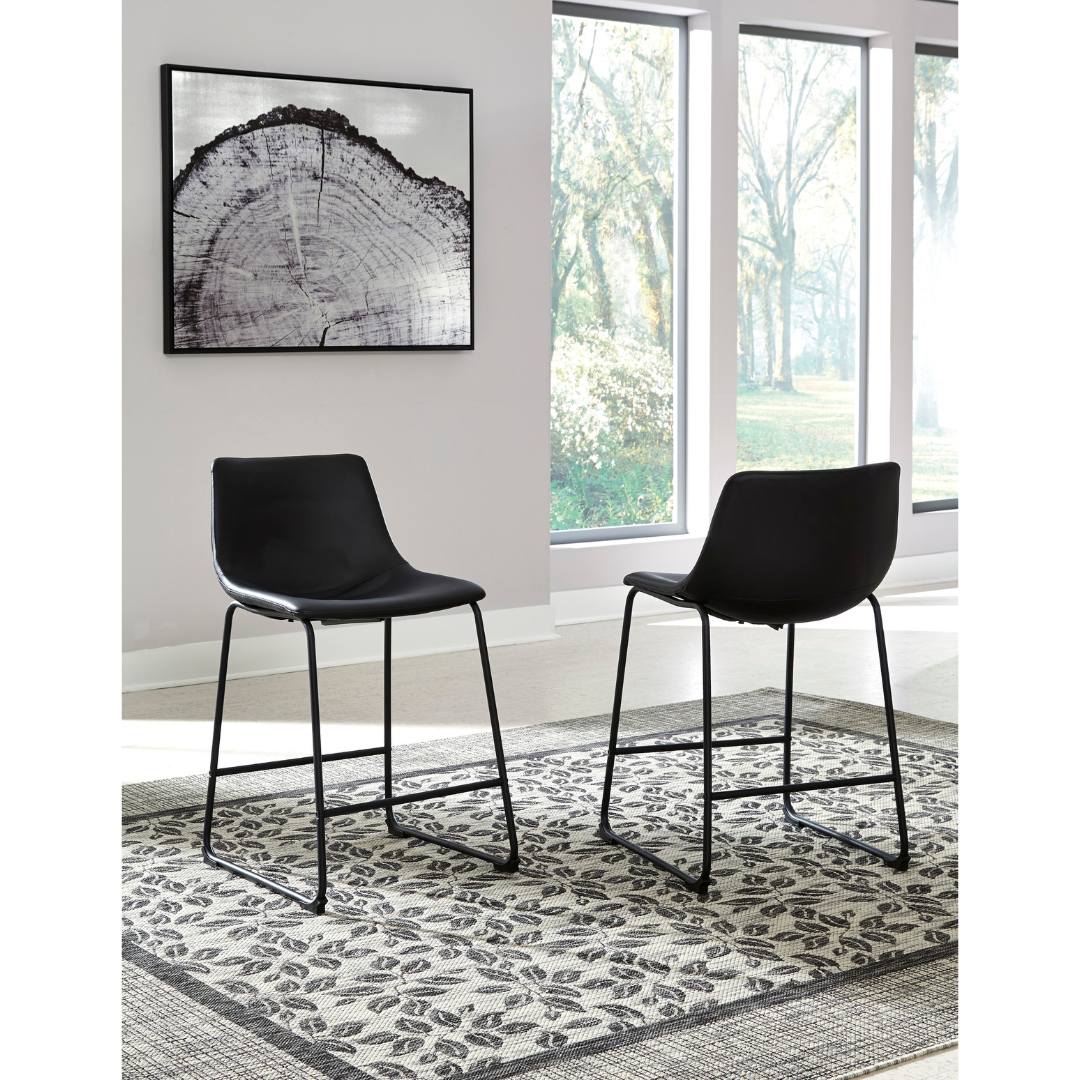 Centiar Counter Height Stool - Black