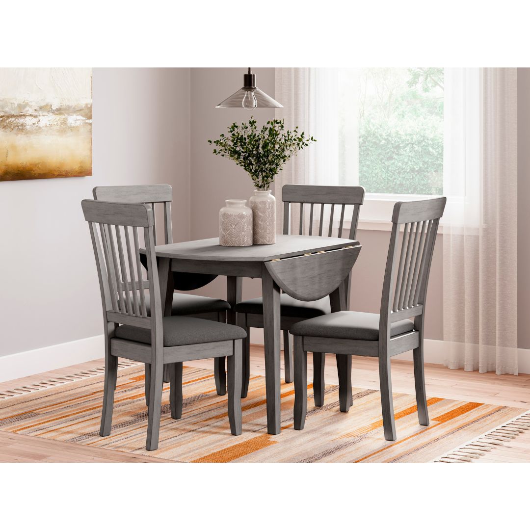 Shullden Dining Set - Gray