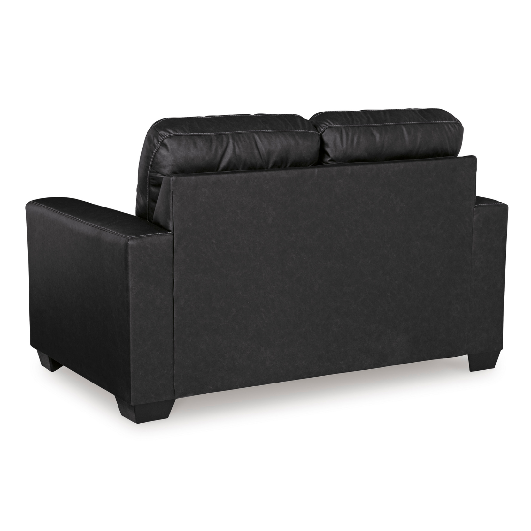 Barlin Mills Loveseat - Black
