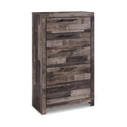 Derekson 5 Drawer Chest - Multi Gray