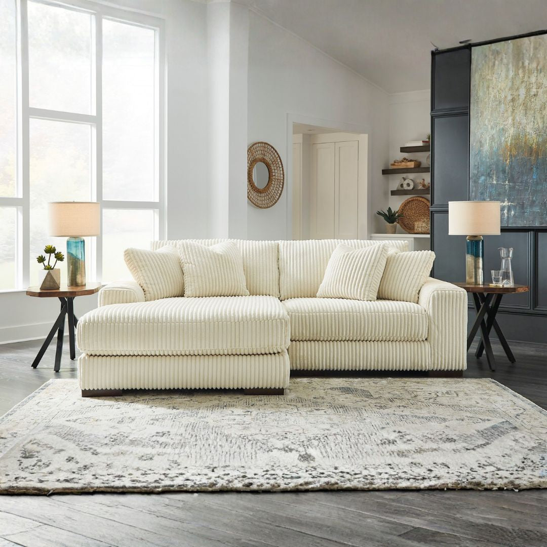 Lindyn 2 - Piece Sectional Sofa - Ivory