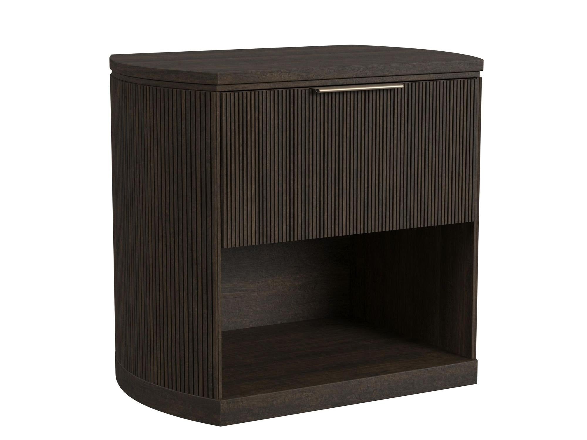 Sylvie Nightstand - Dark Brown