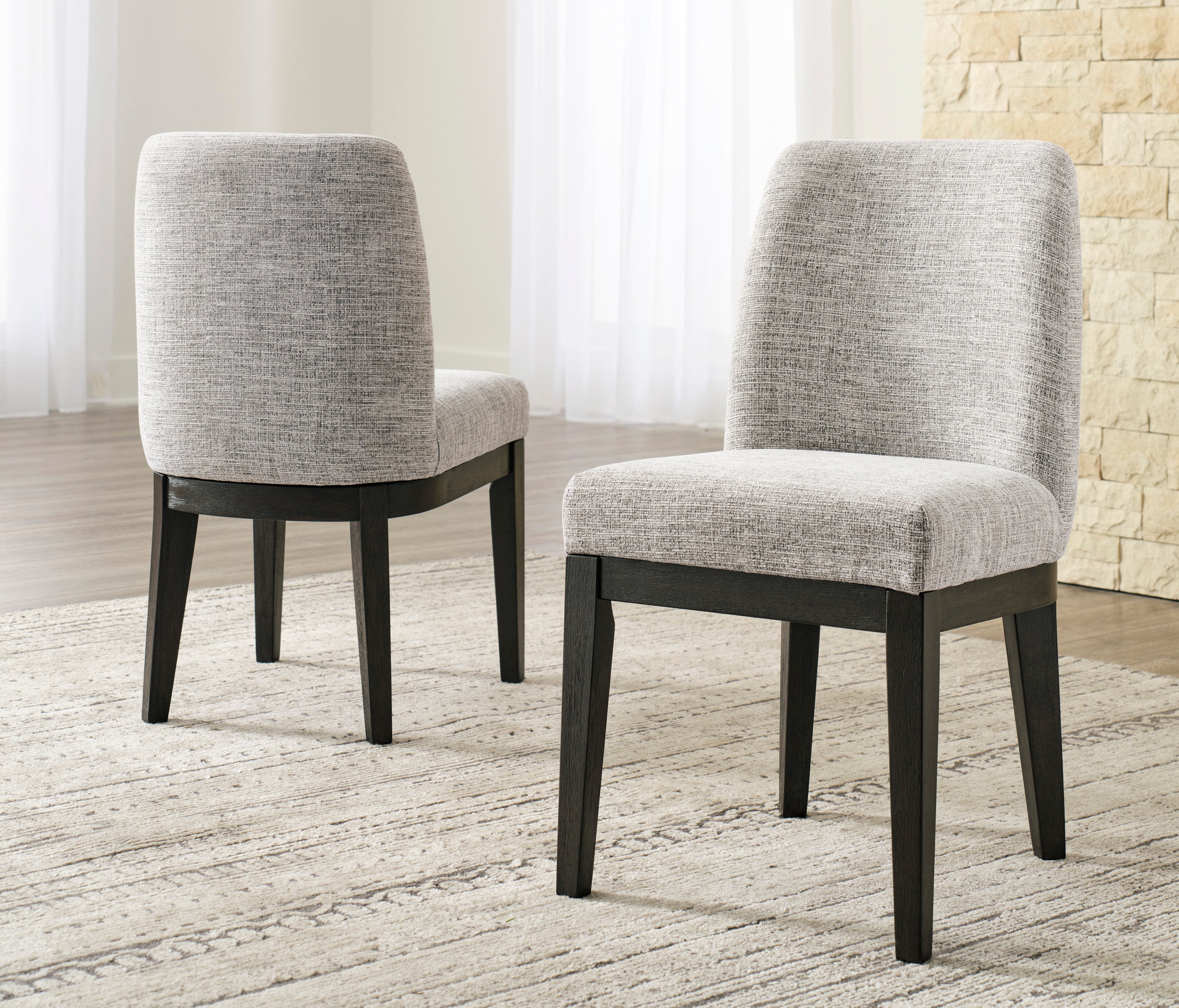 Burkhaus 7-Piece Dining Set - Brown