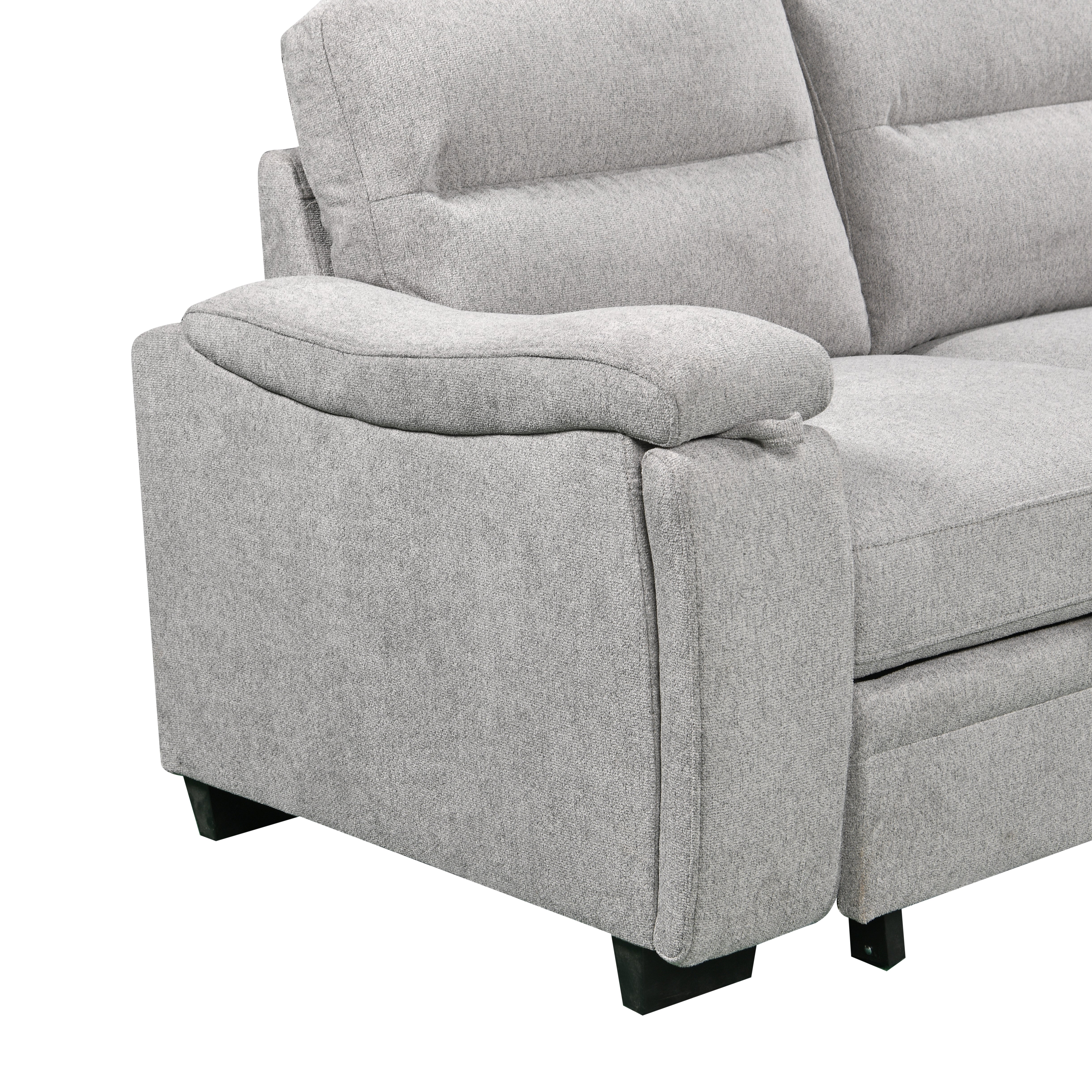 Harlan 2 Piece Sectional w/ Pull-Out Sleeper - Grey