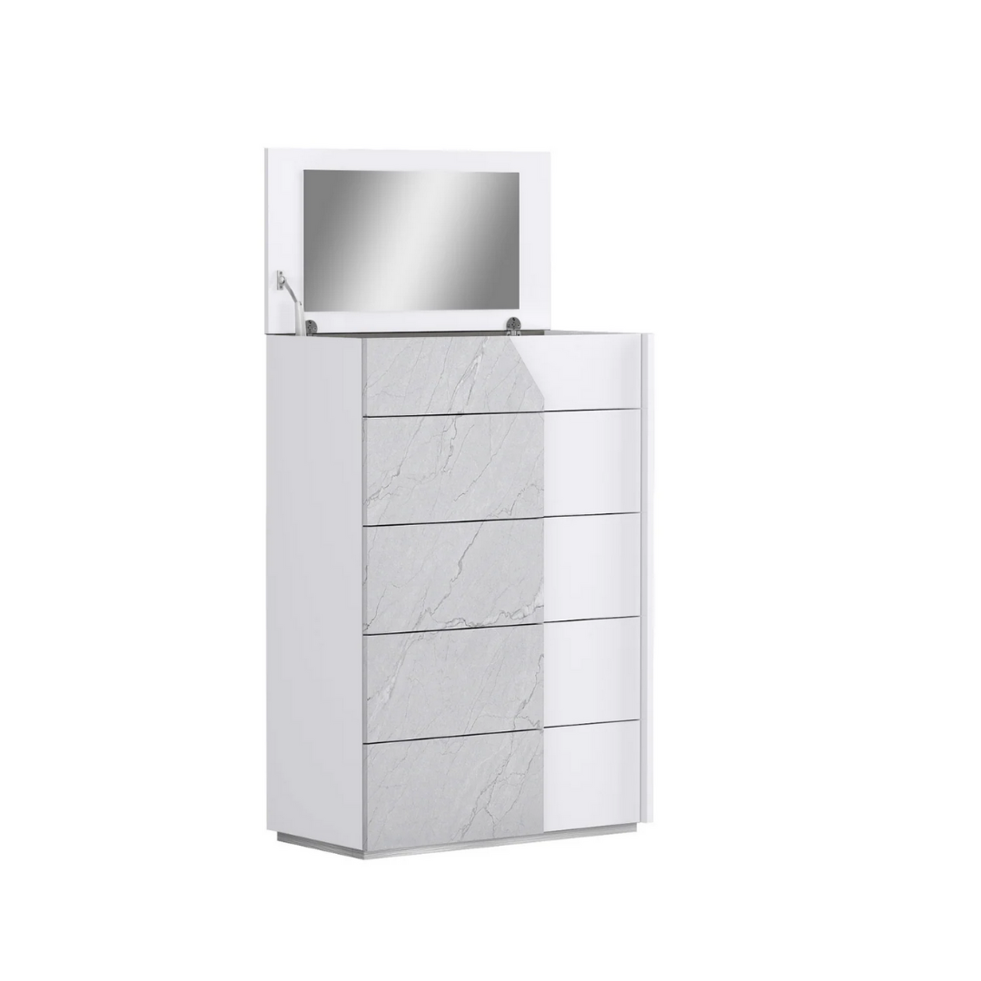 Matrix - Chest - Glossy White