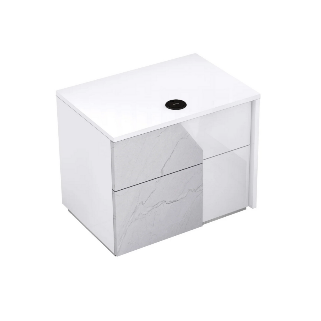 Matrix - Nightstand - Glossy White