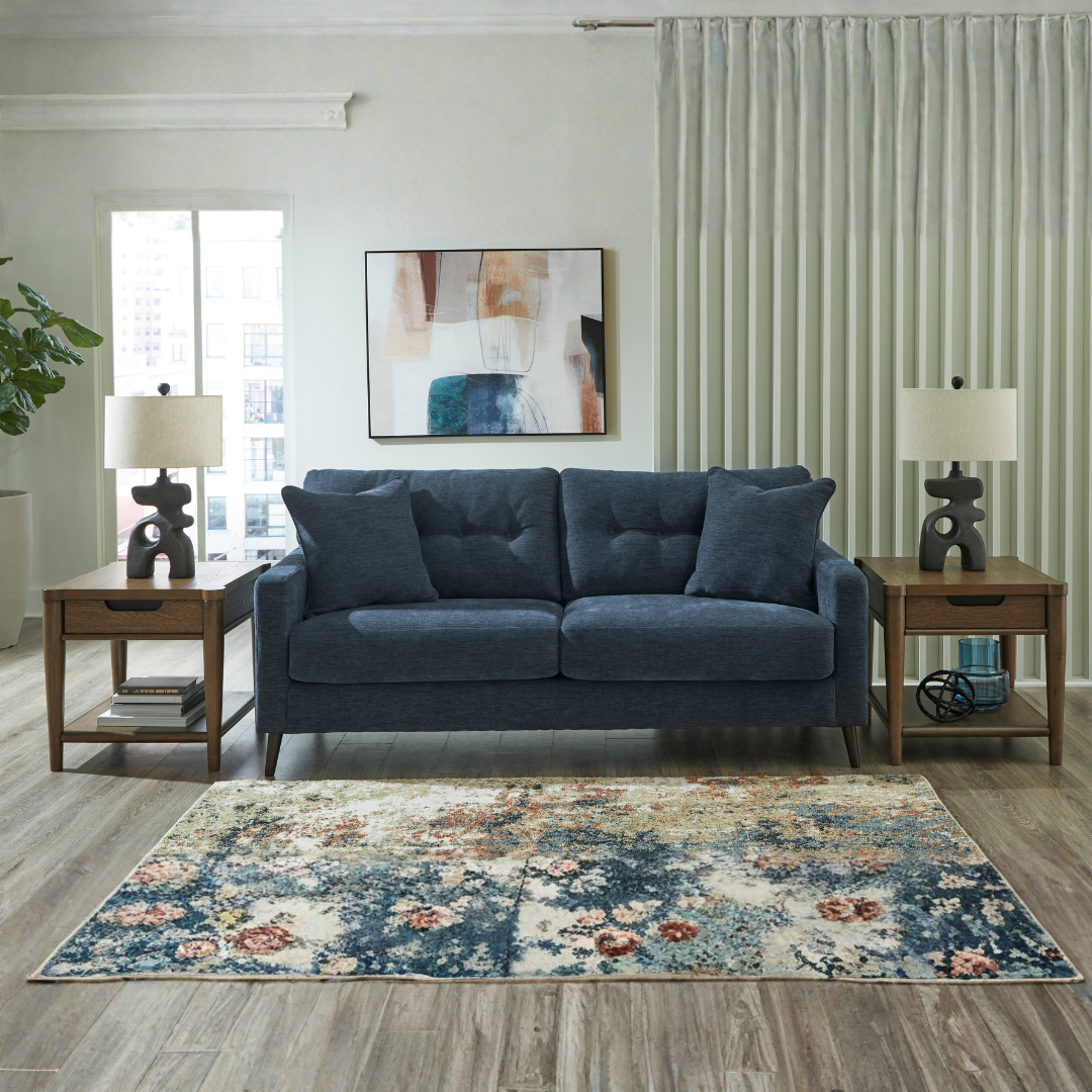 Bixler Sofa - Navy