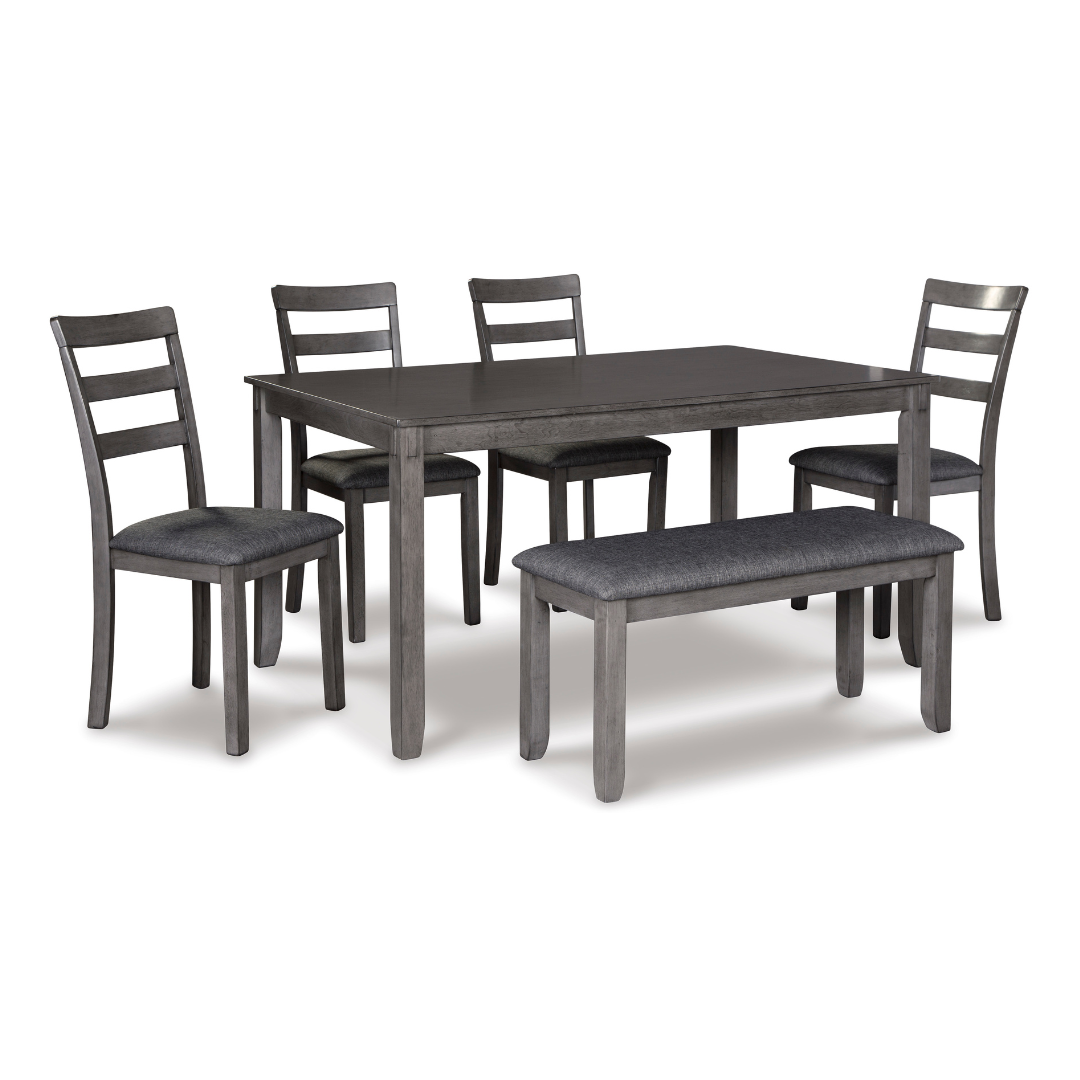 Bridson 6 - Piece Dining Set - Grey