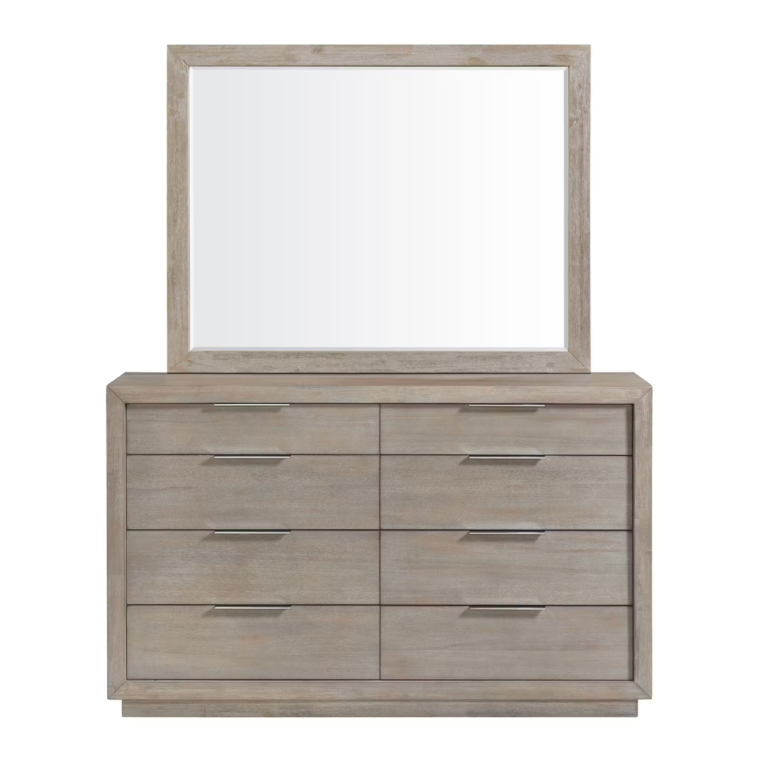 Arcadia Dresser | Mirror - Grey
