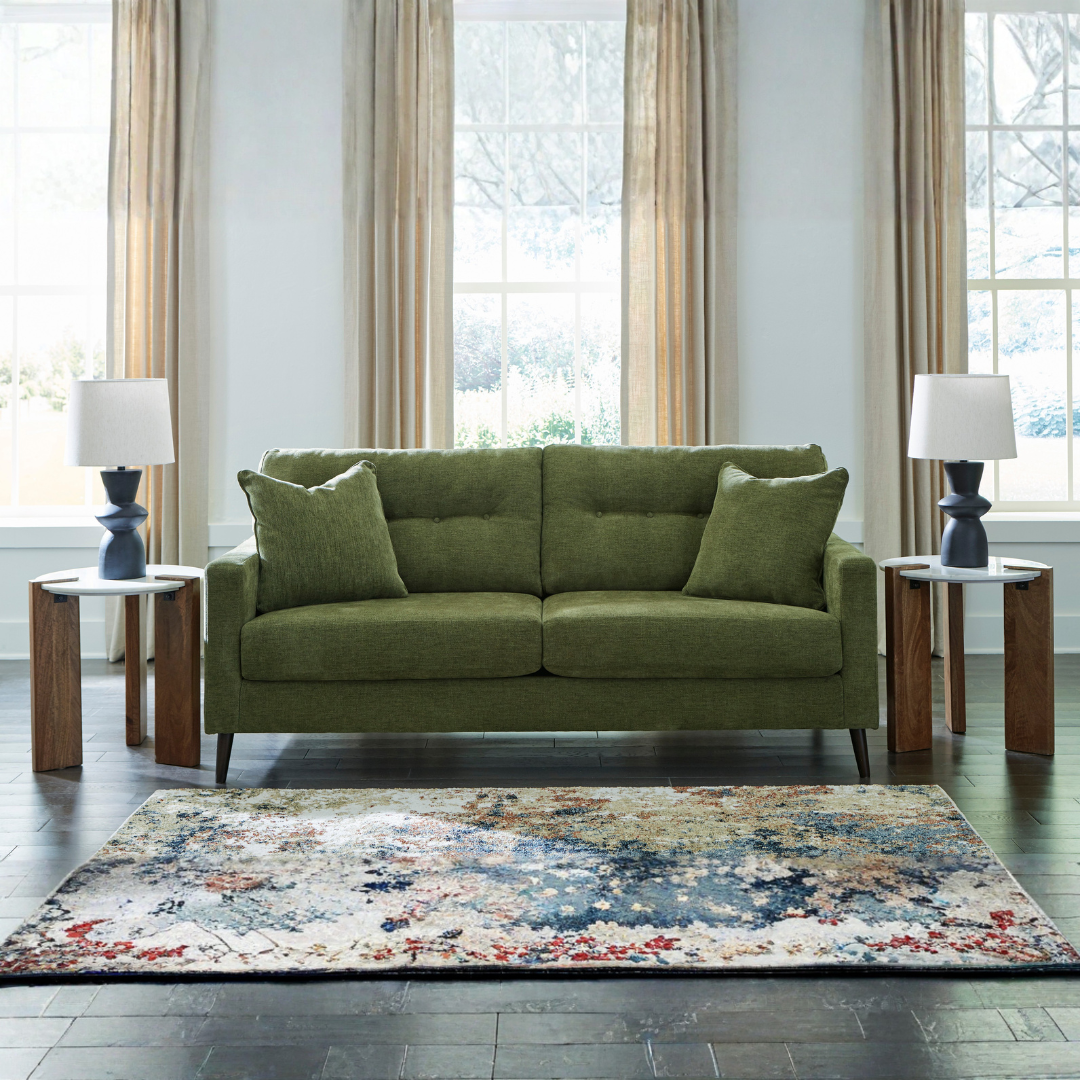 Bixler Sofa - Olive