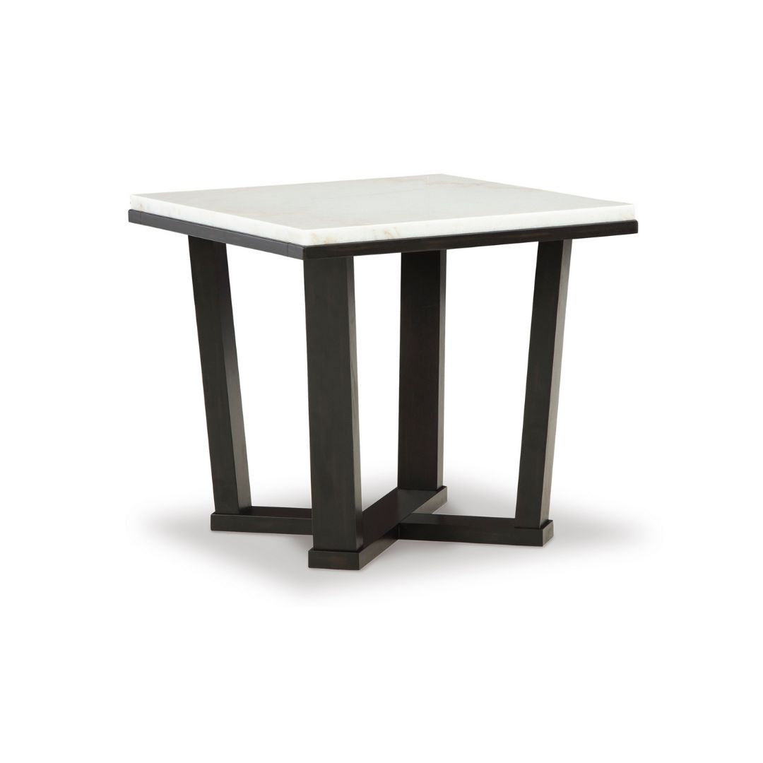 Fostead Rectangular Cocktail Table - Marble
