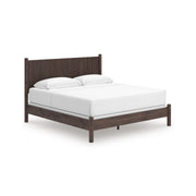 Pamytta Panel Platform Bed - Brown