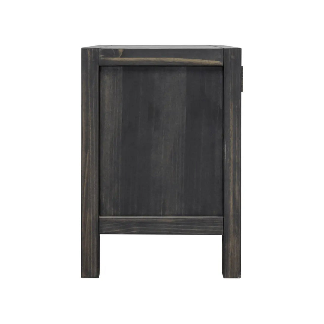 Stella 2 Drawer Night Stand - Grey