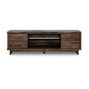 Zadilyn XL TV Stand w/Fireplace Option - Brown