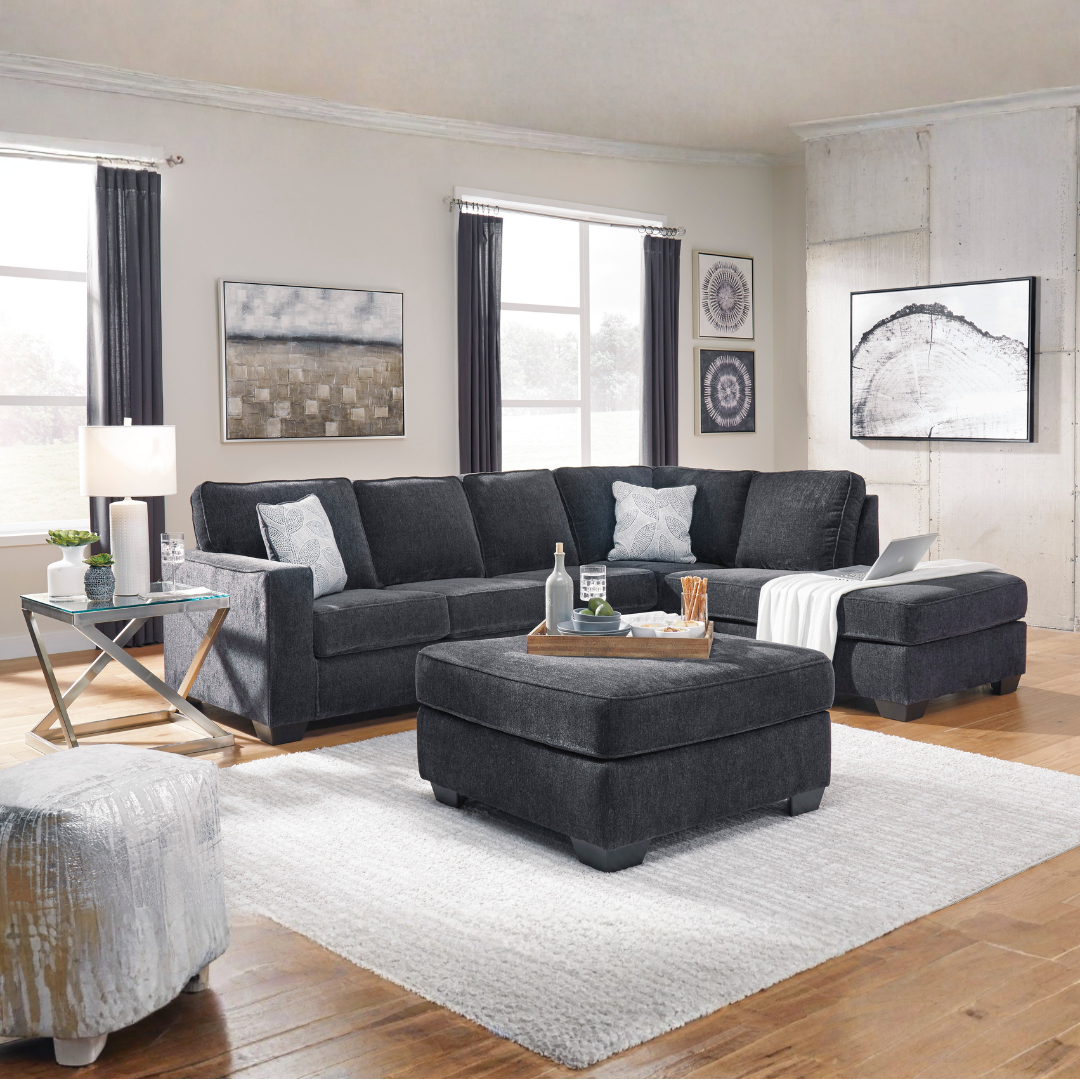 Altari 2 Piece Sectional - Slate