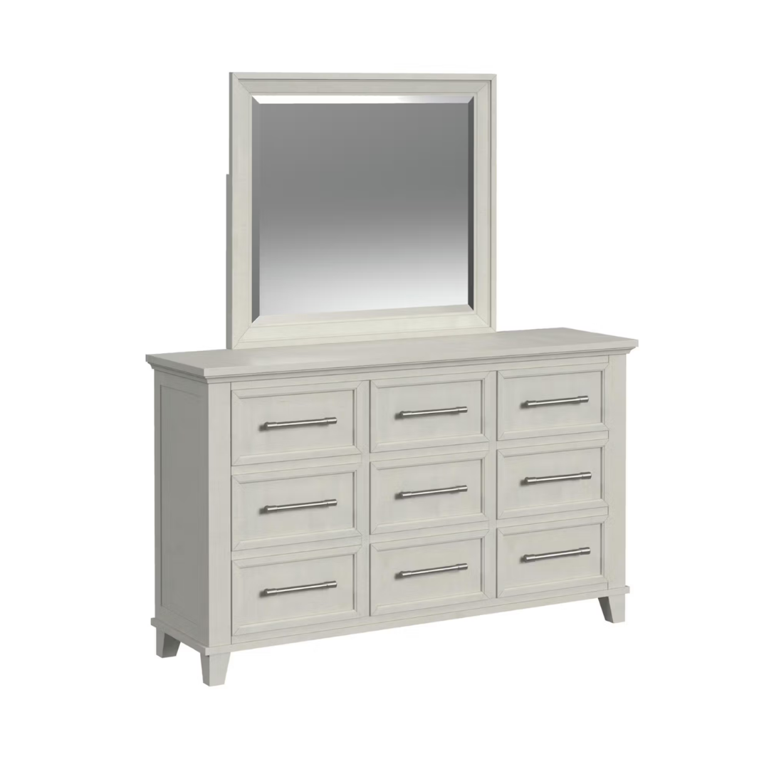 Canterbury Dresser | Mirror - White