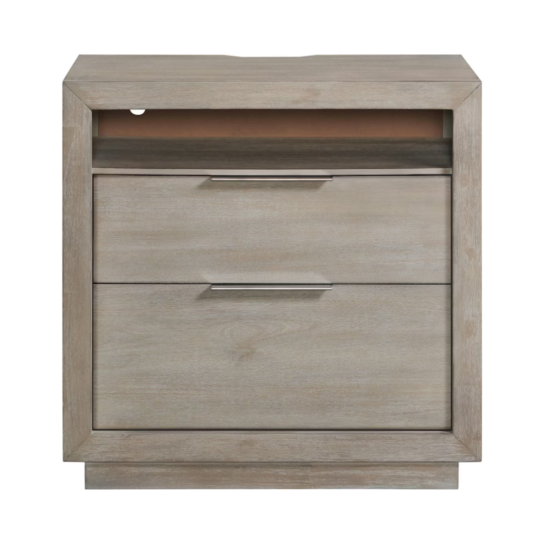 Arcadia Nightstand - Grey