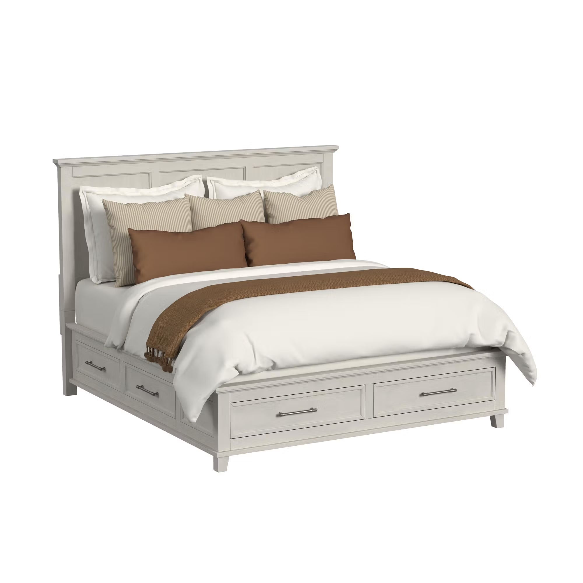 Canterbury Storage Bed - White