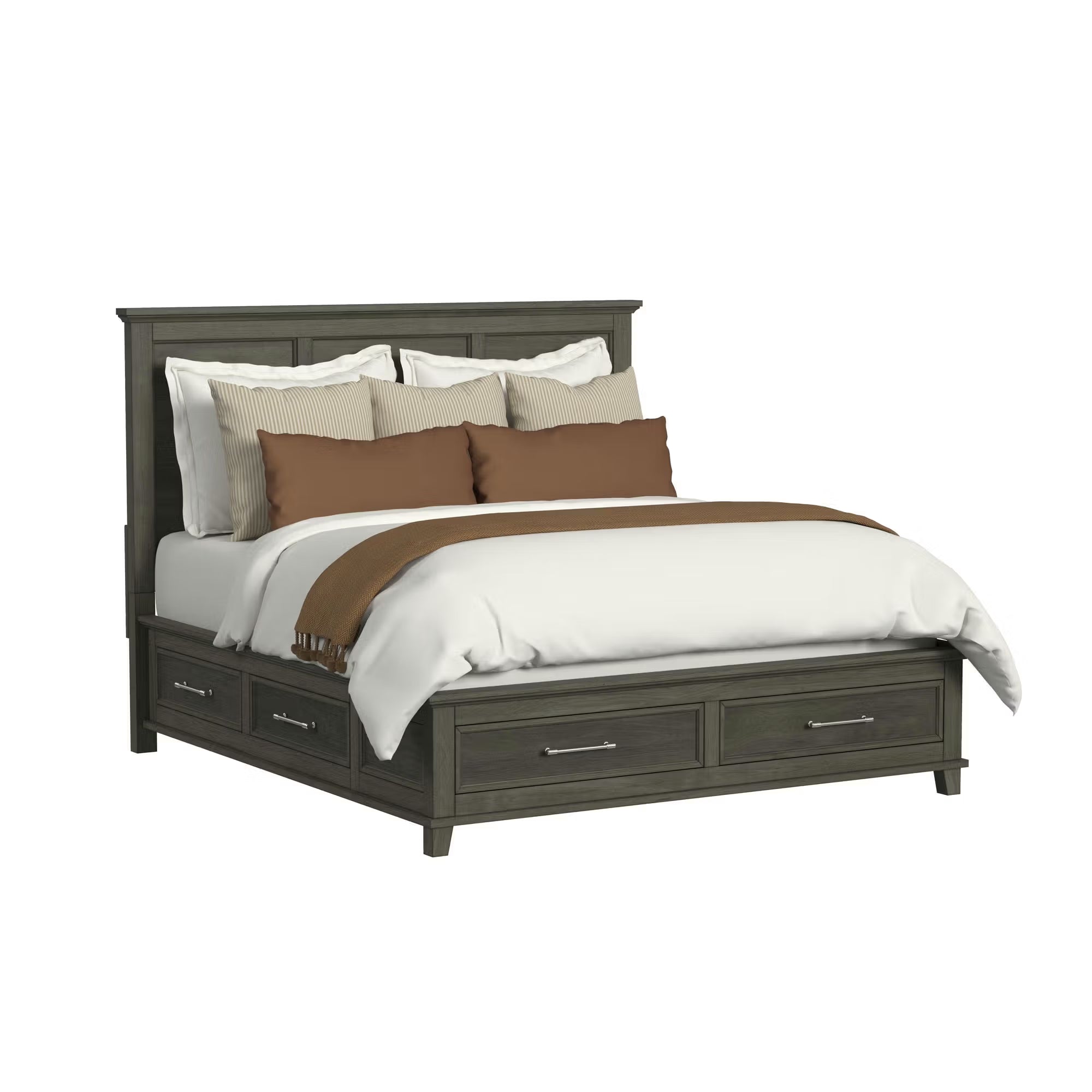 Canterbury Storage Bed - Grey