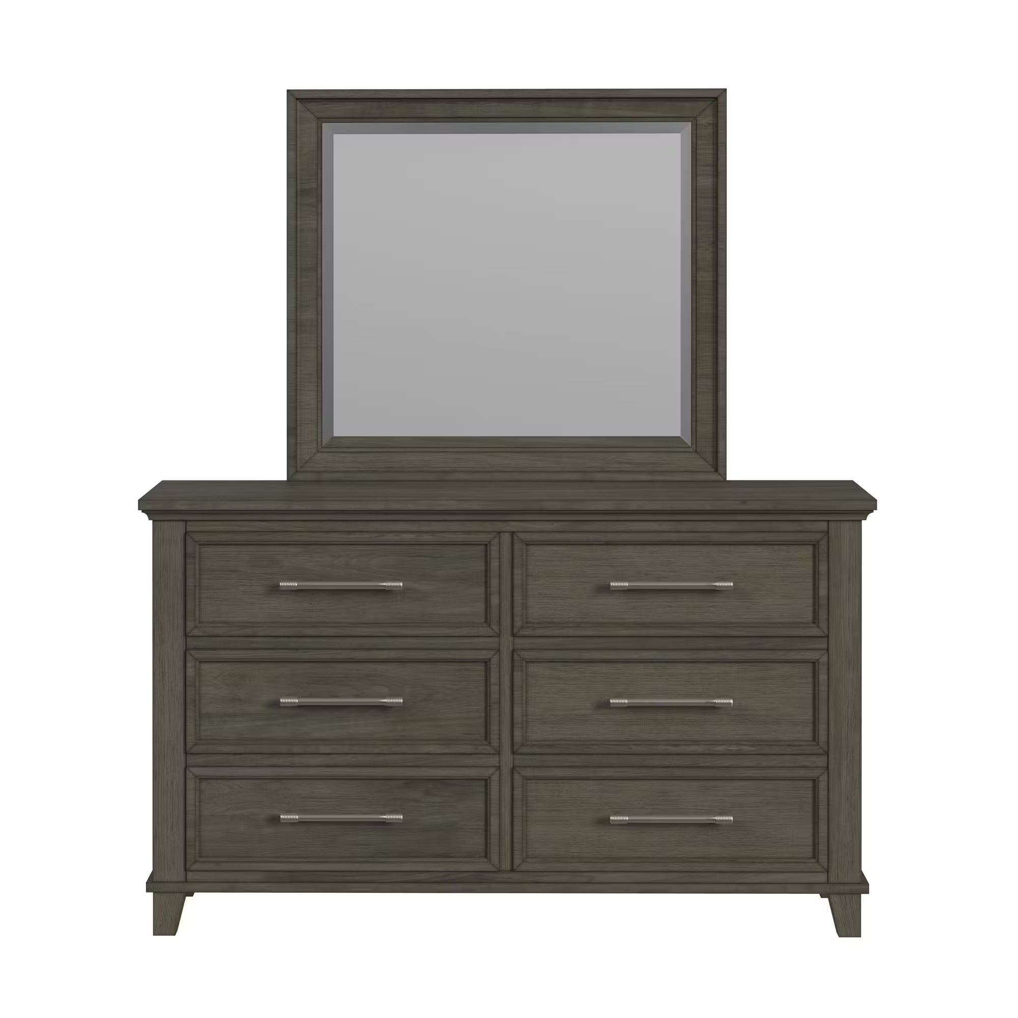 Canterbury Dresser | Mirror - Grey