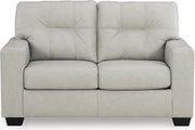 Santorine Loveseat - Bone Leather
