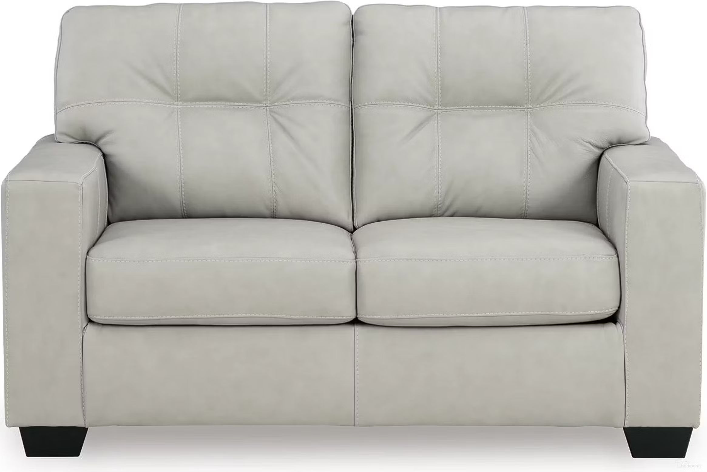 Santorine Loveseat - Bone Leather