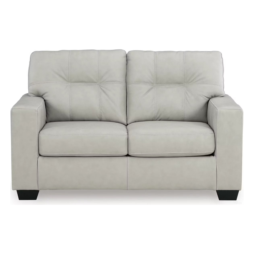 Santorine Loveseat - Bone Leather